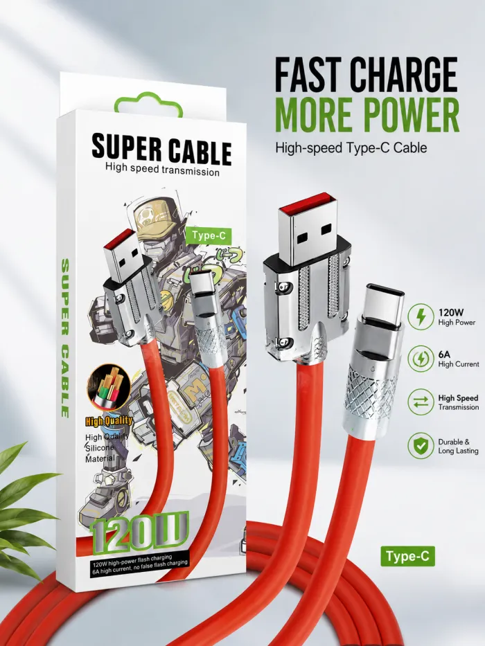120W USB TO TYPE C CABLE