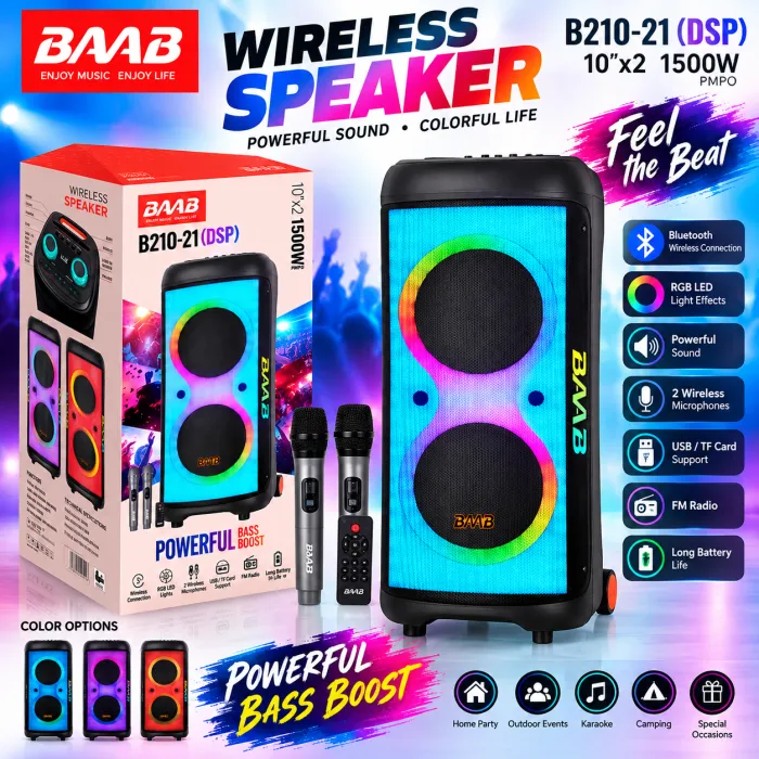 BAAB 10” SPEAKER