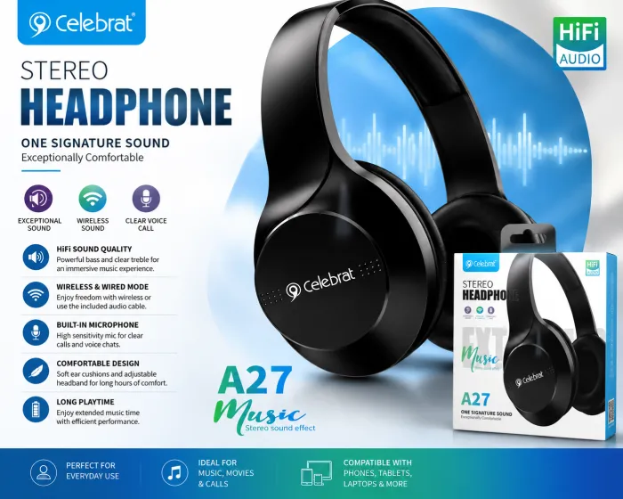CELEBRATE A27 HEADPHONE