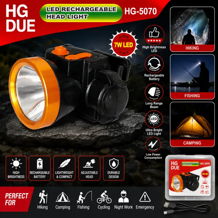 HG 5070 HEAD TORCH