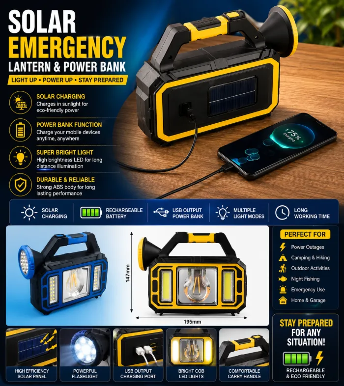 HS-8036-1-B PORTABLE LAMP