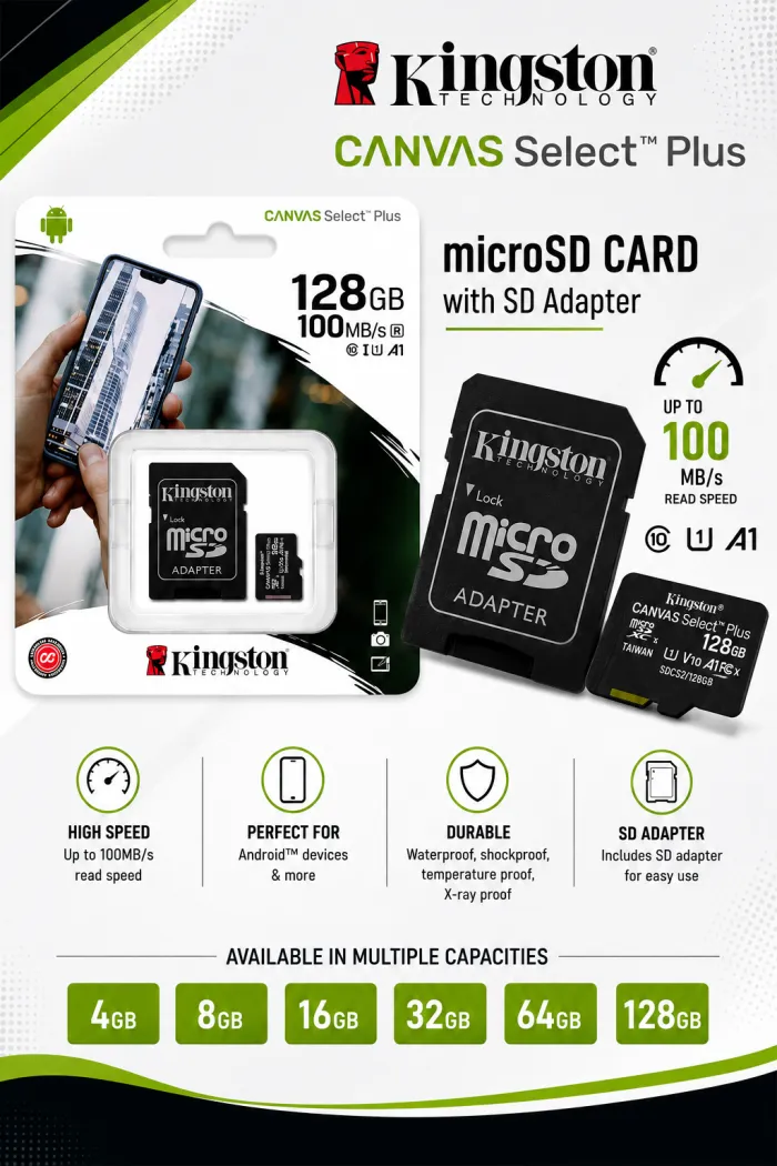 KINGSTON M/SD 128GB