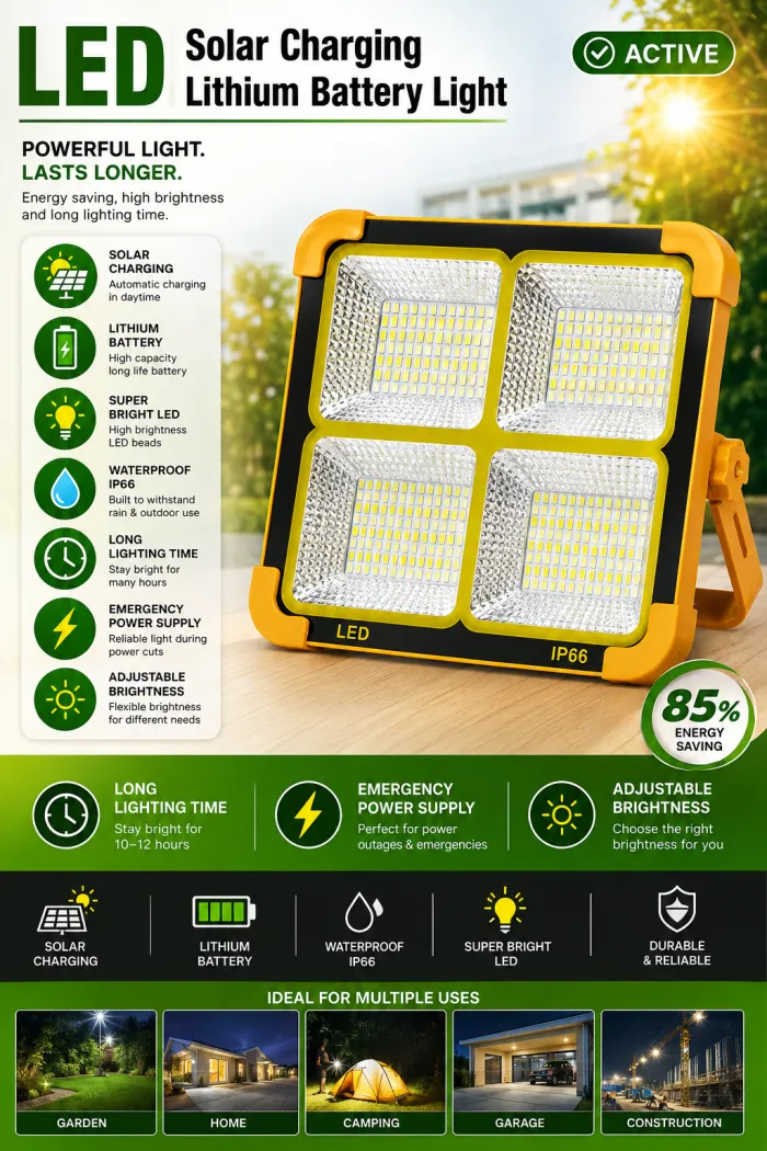 LED SOLAR LAMP