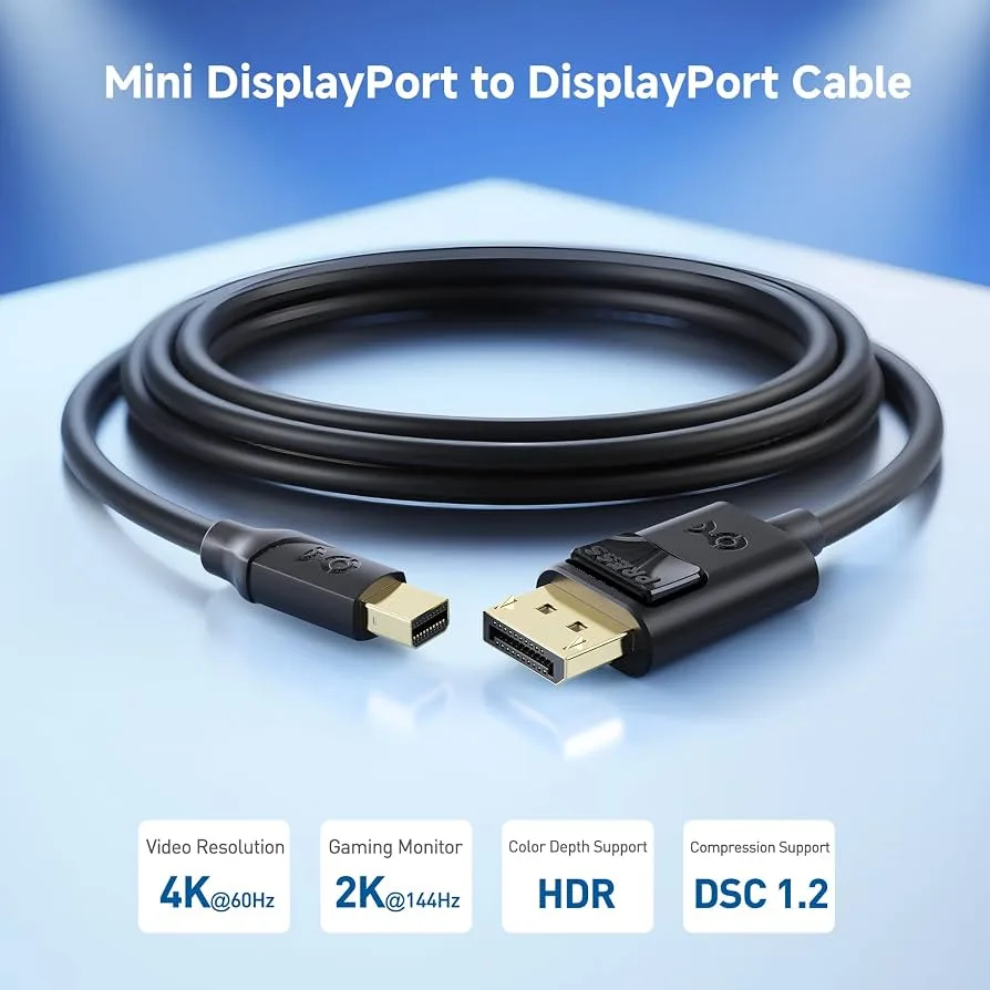 MINI DP TO DP CABLE 1.5M