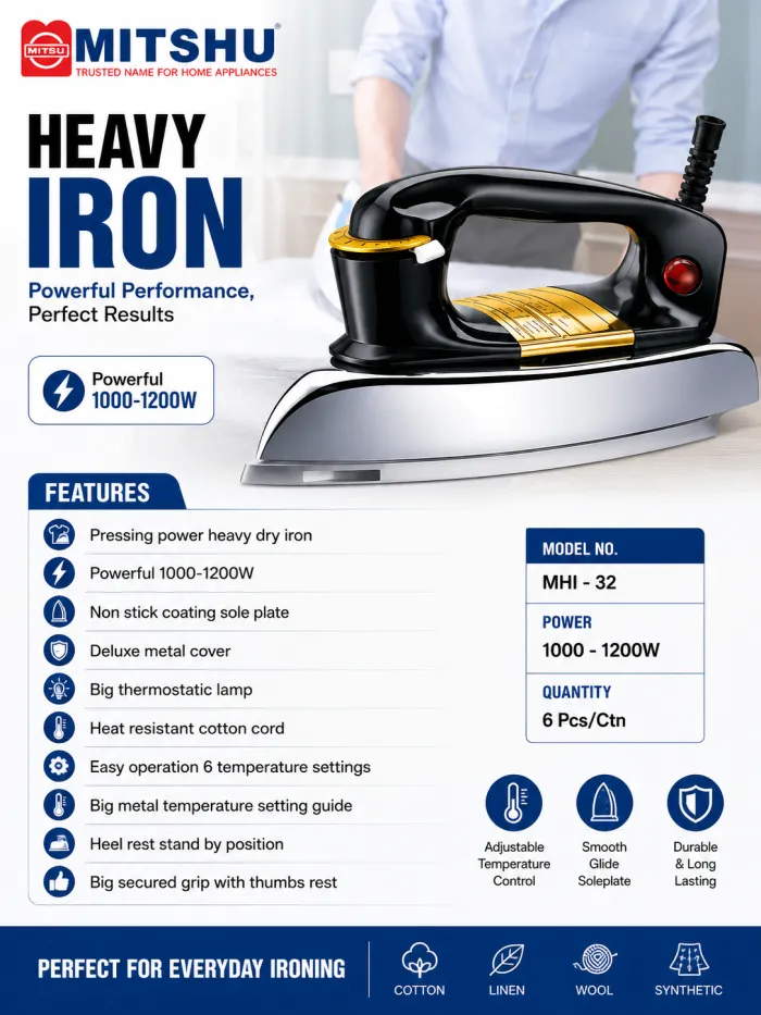 MITSHU MHI32 IRON