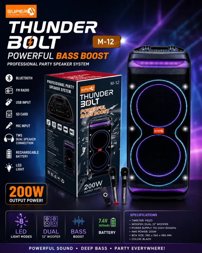 SUPER M M12 SPEAKER