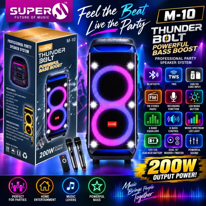 SUPER M10 SPEAKER