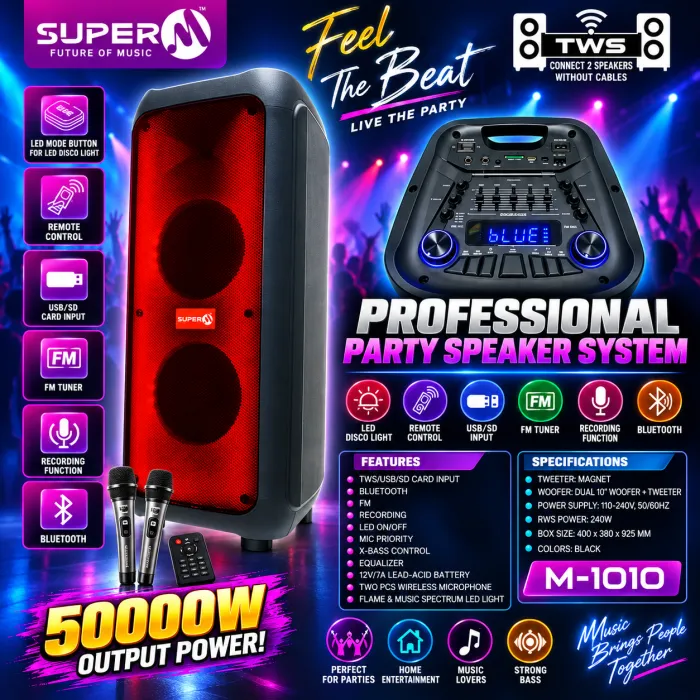 SUPER M1010 SPEAKER