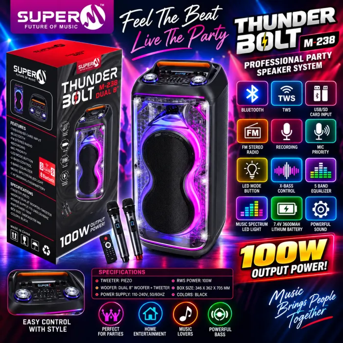 SUPER M238 SPEAKER
