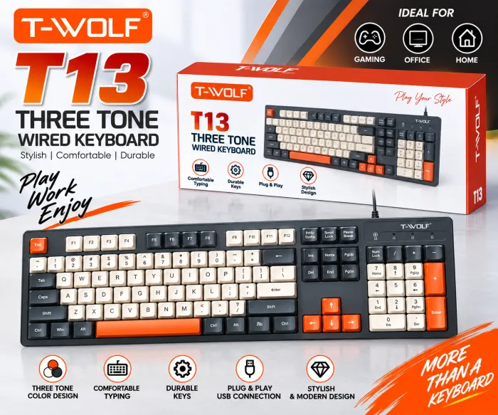 TWOLF T13 GAMING KEYBORD