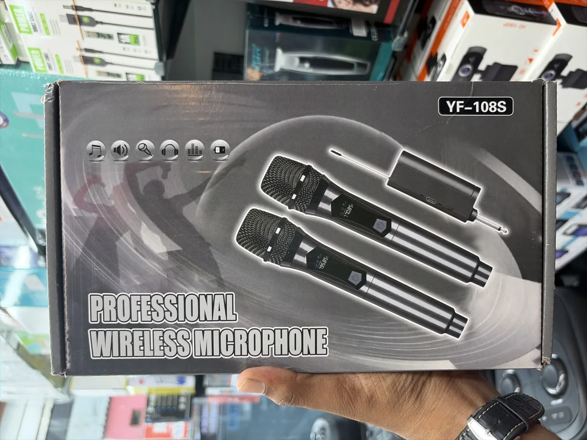 YF108S WIRELESS DUAL MIC